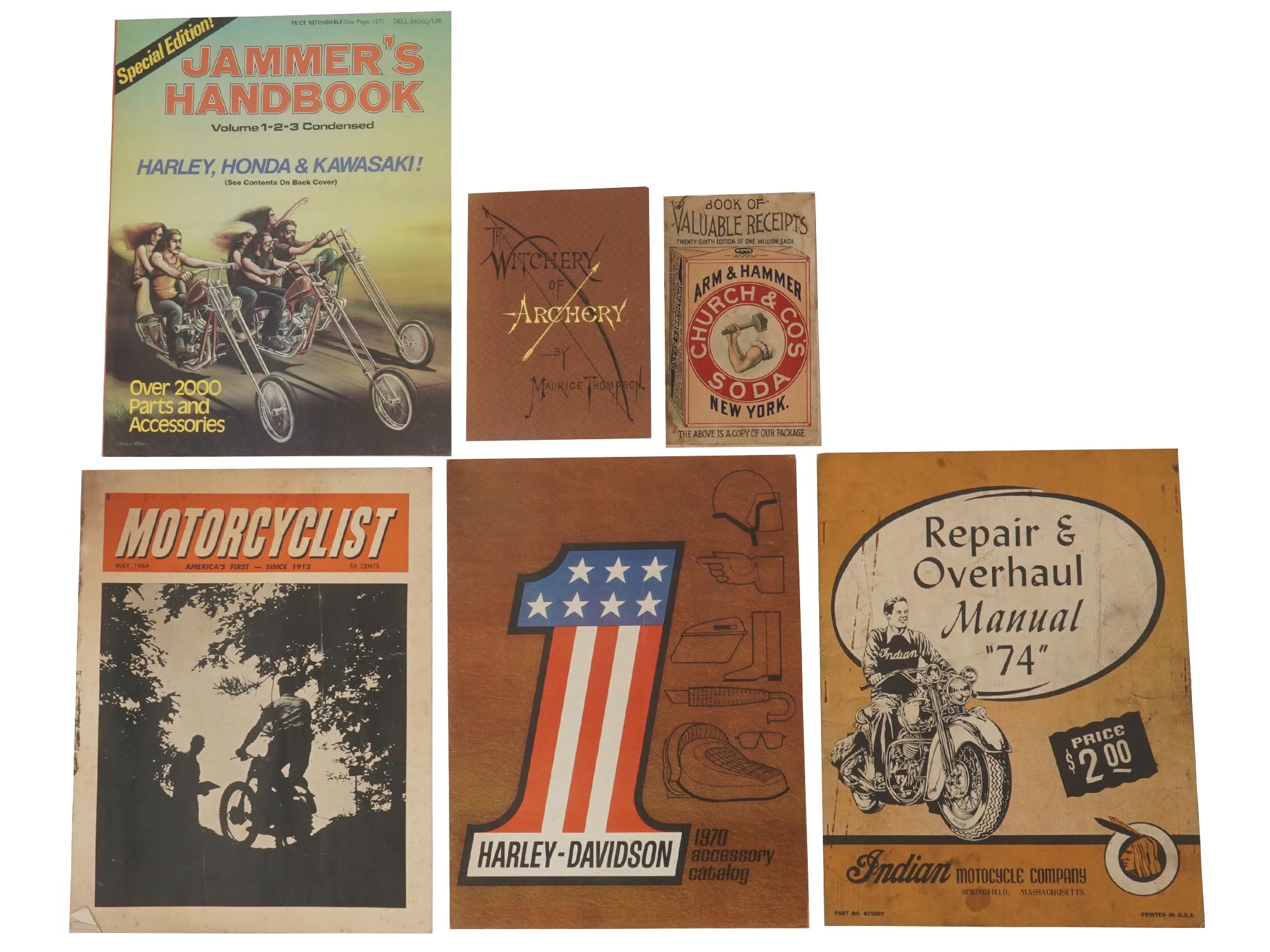 MID CENTURY MOTORCYCLING MAGAZINES AND CATALOGS PIC-0